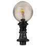 Luminaire de chemin LED, boule, blanc chaud, 3 pièces - HO 1/87 - FALLER 180137