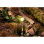 Luminaire de chemin LED, argenté, blanc chaud, lot 3 - HO 1/87 - FALLER 180139
