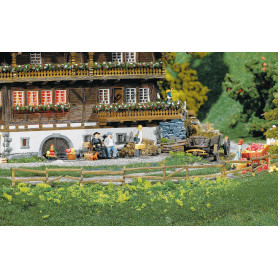 4 clôtures pour prés et jardins - HO 1/87 - FALLER 180406