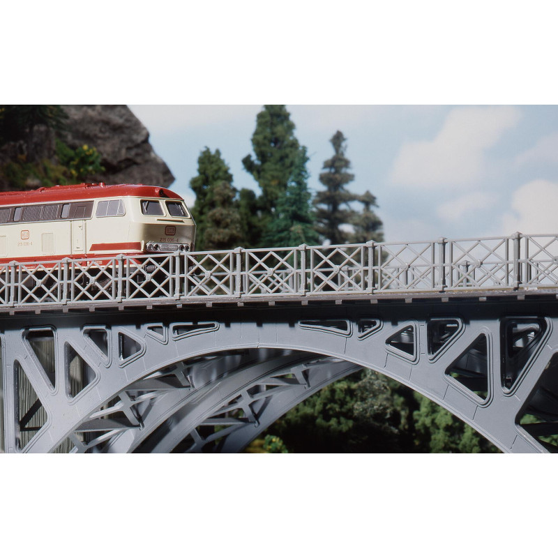 Rembardes à croisillons pour pont, 1080 mm - HO 1/87 - FALLER 180407