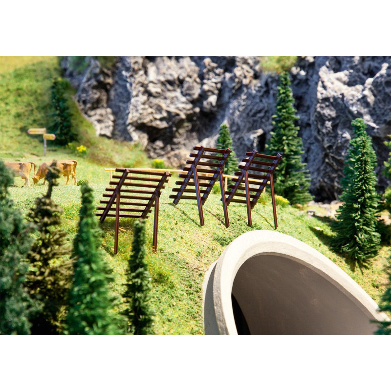 Construction contre les avalanches - HO 1/87 - FALLER 180436