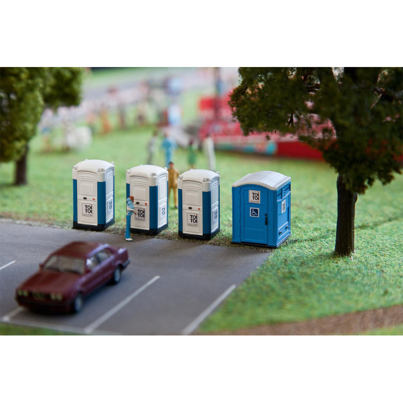 Toilettes transportables "Toi Toi" - HO 1/87 - FALLER 180543