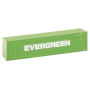 Conteneur Hi-Cube 40' Evergreen - HO 1/87 - FALLER 180846