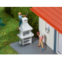 Barbecues de jardin, 2 pièces - HO 1/87 - FALLER 180902
