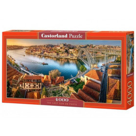 The last sun on Porto - Puzzle 4000 pièces - CASTORLAND