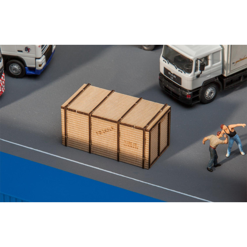 Caisse en bois - HO 1/87 - FALLER 180959