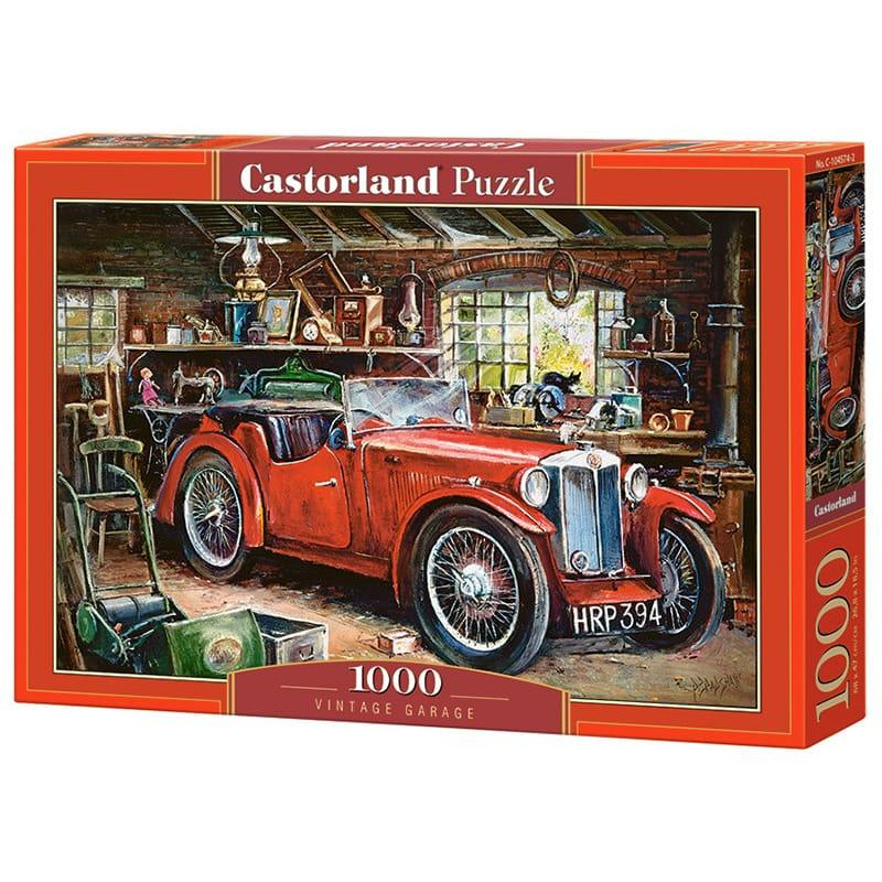 Vintage Garage - Puzzle 1000 pièces - CASTORLAND