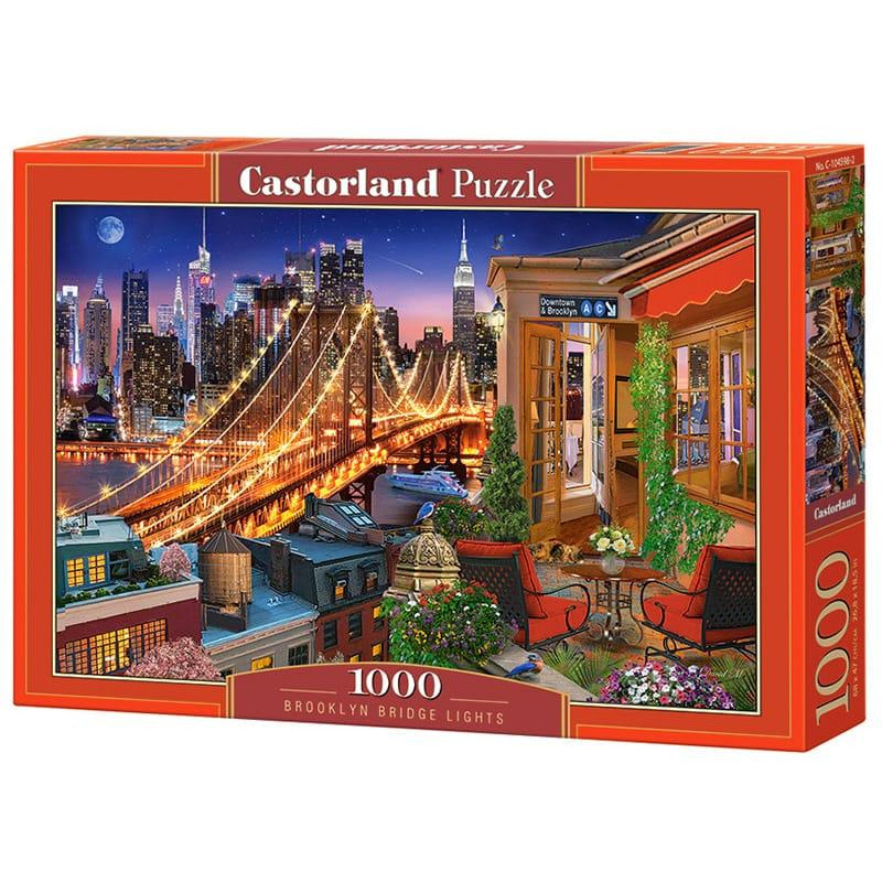 Brooklyn Bridge Lights - Puzzle 1000 pièces - CASTORLAND