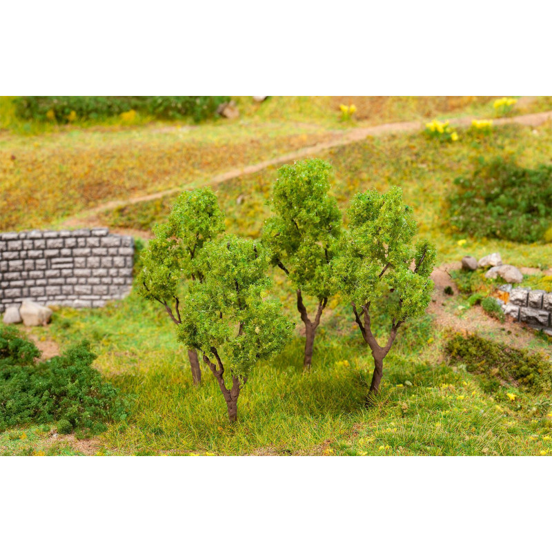 4 Aulnes 60 à 70 mm - HO 1/87 - FALLER 181378