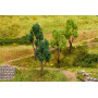 4x Arbres assortis 60 et 70 mm - HO 1/87 - FALLER 181379