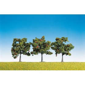 3 Pommiers 8 cm - HO 1/87 - FALLER 181403