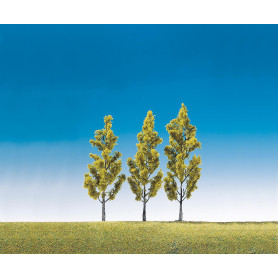 3x Bouleaux, 130 mm - HO 1/87 - FALLER 181420