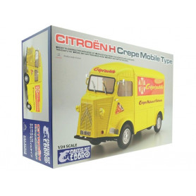 Citroën HY Food Truck Crèpe mobile - 1/24 - EBBRO 25010