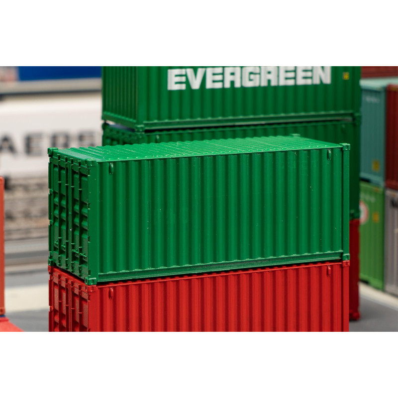 20' Conteneur vert - HO 1/87 - FALLER 182002
