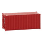 20' Conteneur rouge - HO 1/87 - FALLER 182003