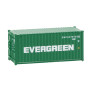 20' Conteneur EVERGREEN - HO 1/87 - FALLER 182004