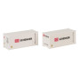 Conteneur DB 20', set de 2 - HO 1/87 - FALLER 182053