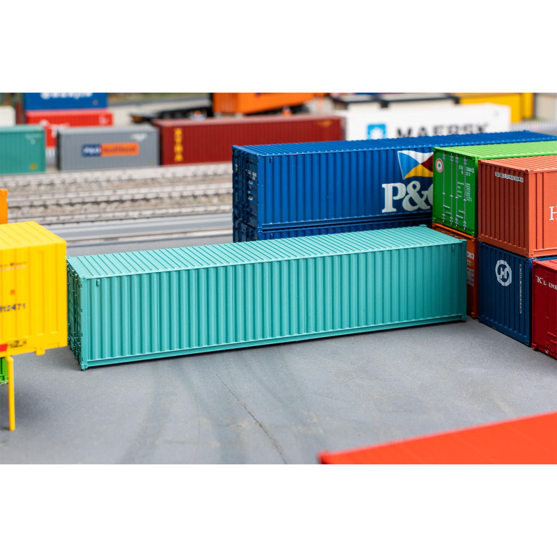 40' Conteneur vert - HO 1/87 - FALLER 182103