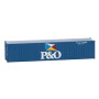 Conteneur 40' P&O - HO 1/87 - FALLER 182104