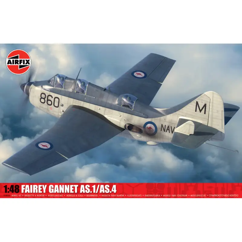 Fairey Gannet AS.1/AS.4 - 1/48 - AIRFIX A11007A