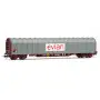 Wagon bâché à 4 essieux type Rils, « EVIAN » ép. IV-V - HO 1/87 - JOUEF HJ6333