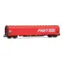 Wagon bâché à 4 essieux type Rils, « FRET » ép. IV-V - HO 1/87 - JOUEF HJ6334