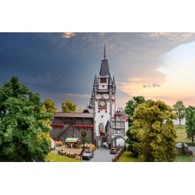 Coffret set Halloween au donjon de la vieille ville - HO 1/87 - FALLER 190096
