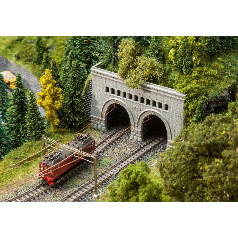 Entrées de tunnel Simplon Nord et Sud - N 1/160 - FALLER 222500