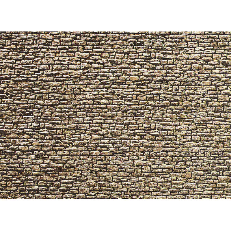 Plaque de mur, Pierre de taille - N 1/160 - FALLER 222566