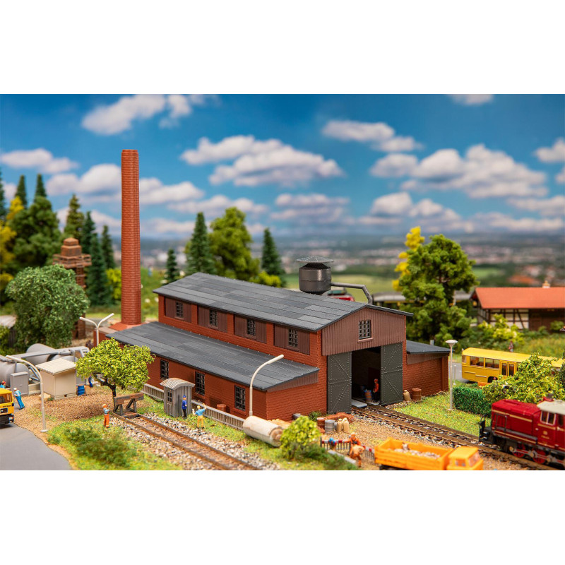 Usine avec cheminée - N 1/160 - FALLER 231720