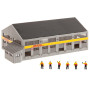 Centre logistique DHL avec figurines - N 1/160 - FALLER 231733