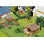 Pavillons avec jardin - N 1/160 - FALLER 232209