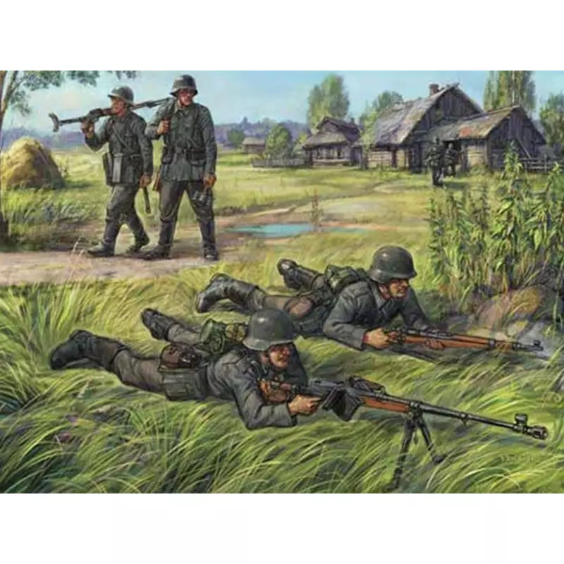 ZVEZDA 6216 - 1/72 - German anti-tank rifle team