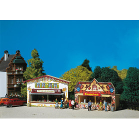 2 baraques de marché - N 1/160 - FALLER 242321