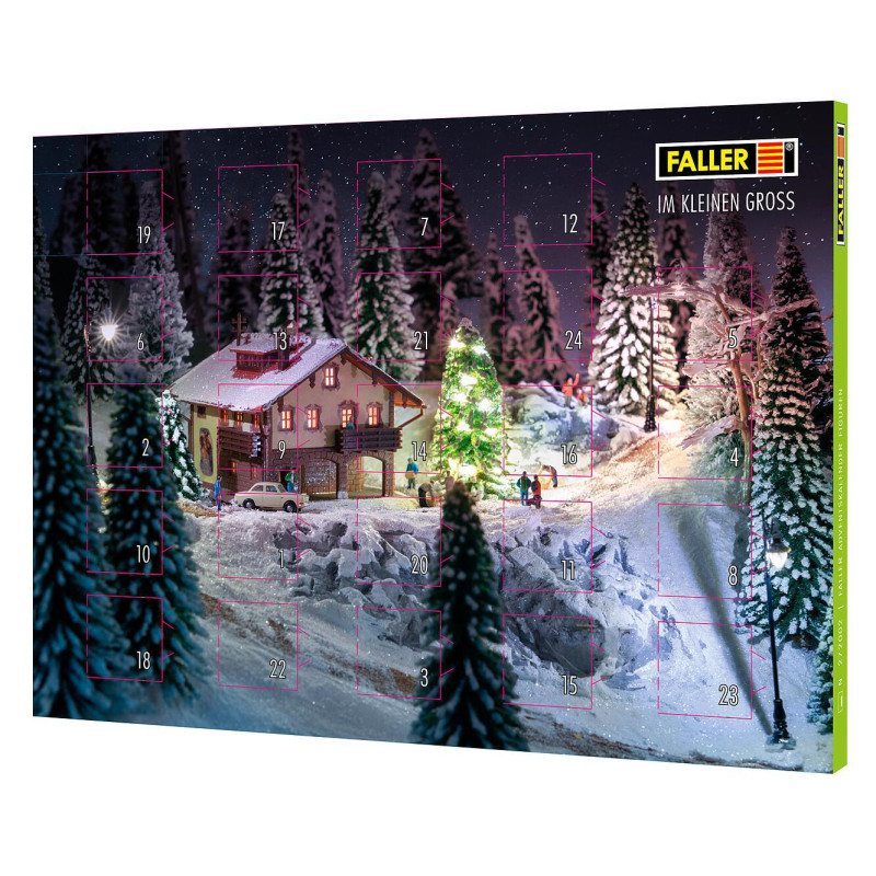 Calendrier de l'Avent à figurines - N 1/160 - FALLER 272002