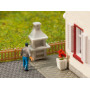 2 barbecues de jardin - N 1/160 - FALLER 272901