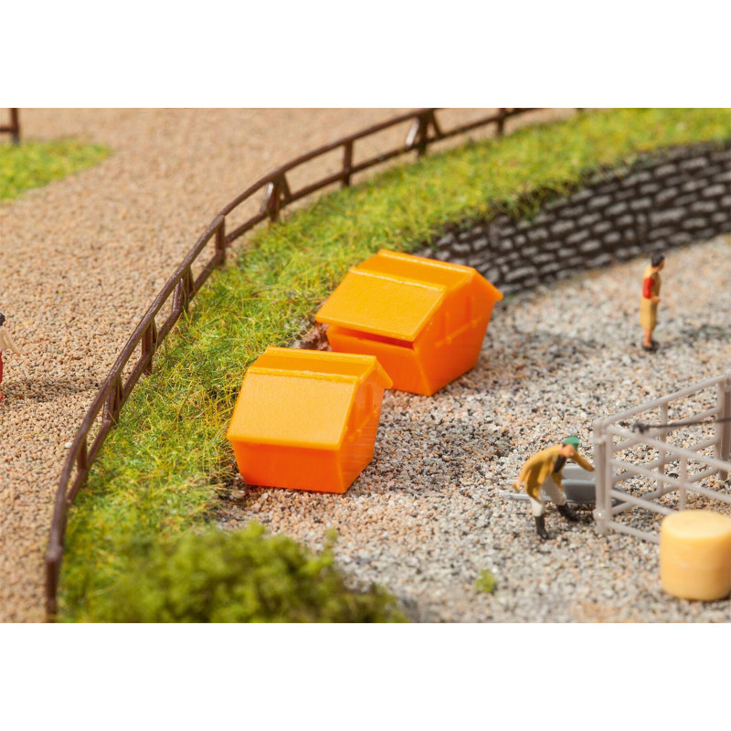 Bennes basculantes - 2 pièces - N 1/160 - FALLER 272902