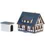 Maison à pans de bois avec garage - Z 1/220 - FALLER 282760