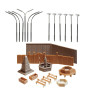 Mobilier de village - Z 1/220 - FALLER 282791