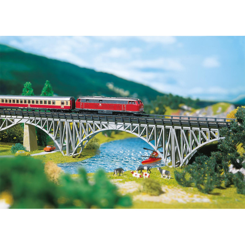 Pont porteur métallique - Z 1/220 - FALLER 282915