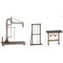 Set accessoires de gare POLA BW - G 1/22,5 - FALLER 330942