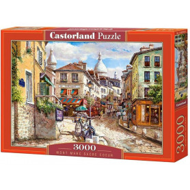 Montmartre Sacré-Coeur - Puzzle 3000 pièces - CASTORLAND