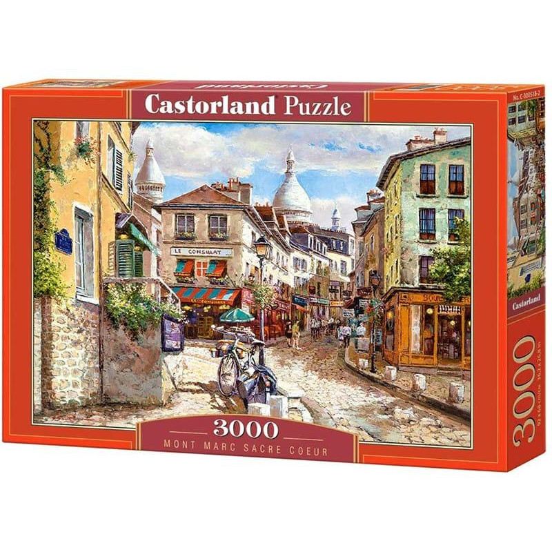 Montmartre Sacré-Coeur - Puzzle 3000 pièces - CASTORLAND