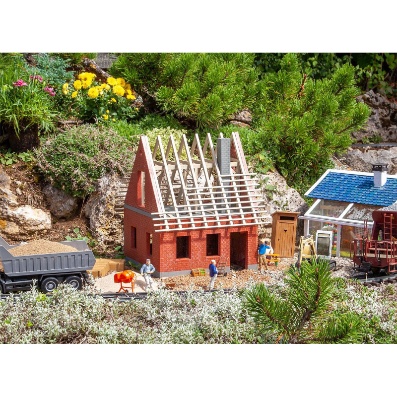 Maison en construction - G 1/22,5 - FALLER 331083