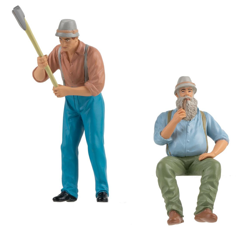 2 gardes forestiers - G 1/22,5 - FALLER 331518