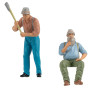 2 gardes forestiers - G 1/22,5 - FALLER 331518