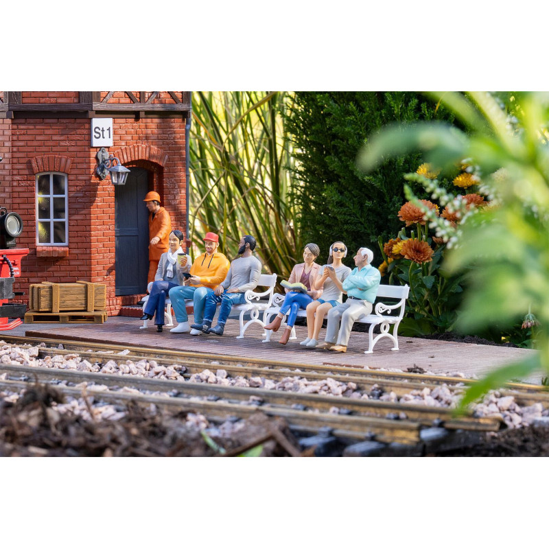Passagers (6 personnages) - G 1/22,5 - FALLER 331530