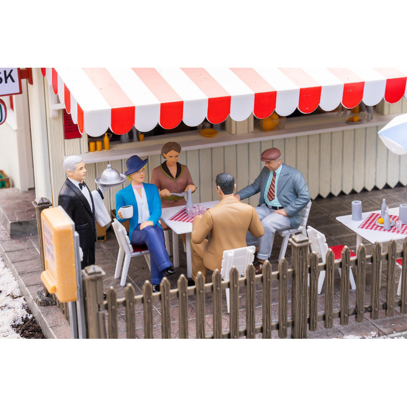 Clients de restaurant assis - G 1/22,5 - FALLER 331531