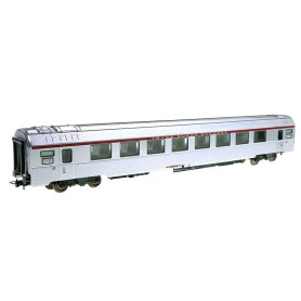 Voiture Mistral 69 inox TEE ép. IV - SNCF - HO 1/87 - JOUEF HJ4124