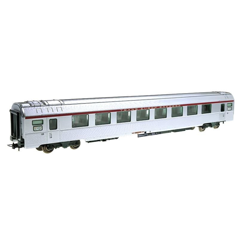 Voiture Mistral 69 inox TEE ép. IV - SNCF - HO 1/87 - JOUEF HJ4124